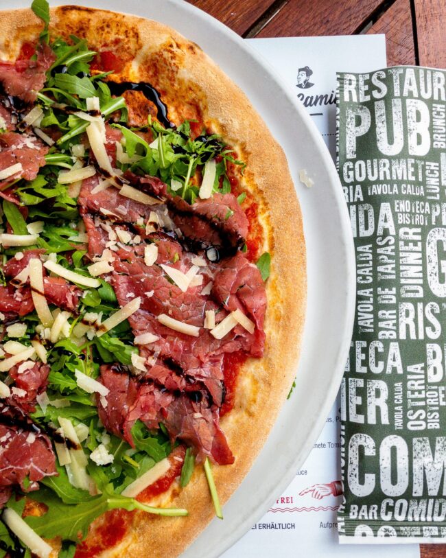 Carpaccio Pizza - Don Camillo