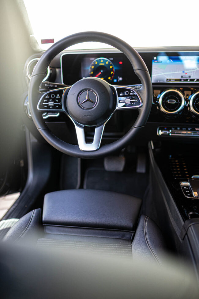 Mercedes-Benz CLA180, X118, Interieur, Cockpit, MBUX, Automotive Photography, Cars - Mister Classy Photography, Graz